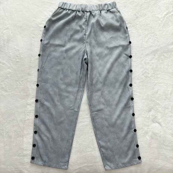 AMAZON 2 Pairs Elastic Waist Ankle Length Casual Pants--S - Picture 9 of 16